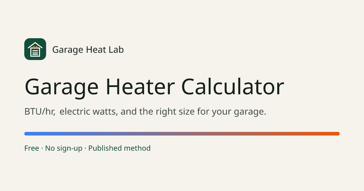 Garage Heat Lab screenshot 1
